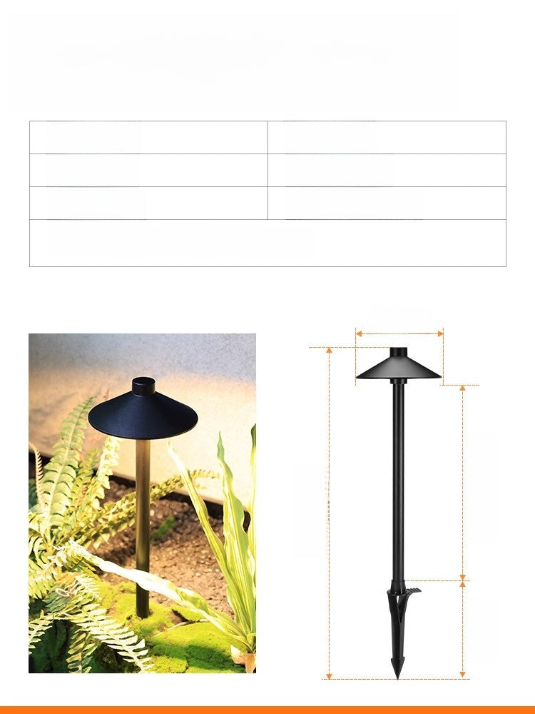 Solar Garden Ground Lamp
