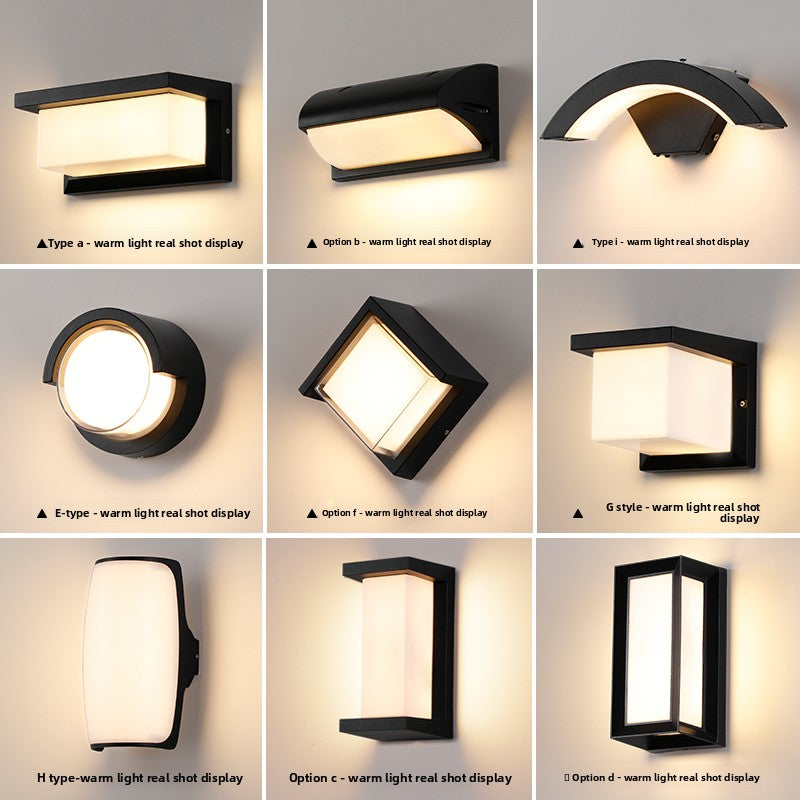 Outdoor Minimalist Wall Lamp