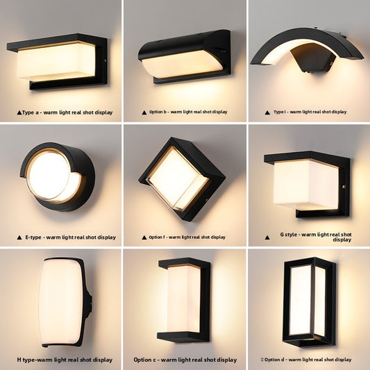 Outdoor Minimalist Wall Lamp