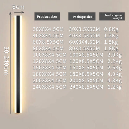 Minimalist LED Wall Light