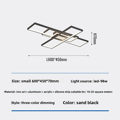 Minimalsist LED Ceiling Lamp Aluminum Lighting