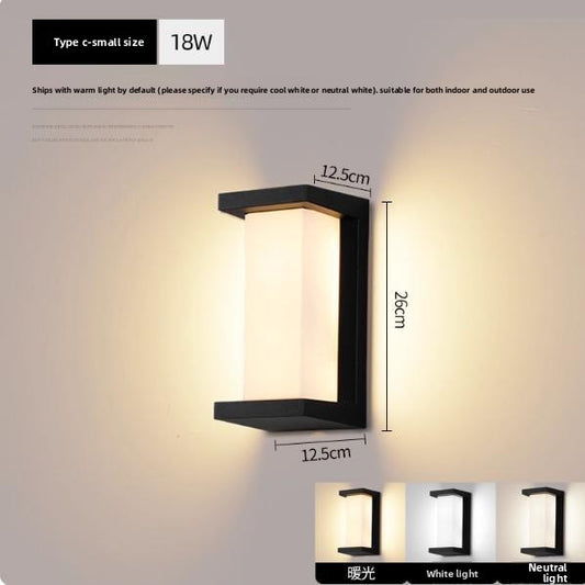 Outdoor Minimalist Wall Lamp
