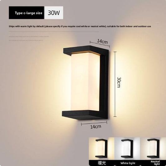Outdoor Minimalist Wall Lamp