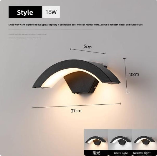 Outdoor Minimalist Wall Lamp