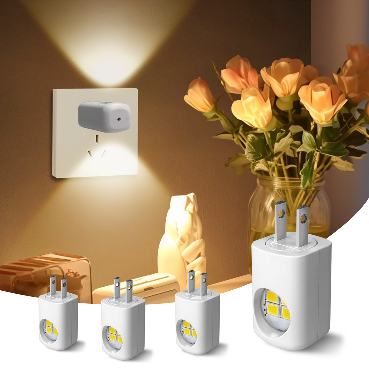 LED Motion Sensor Night Light