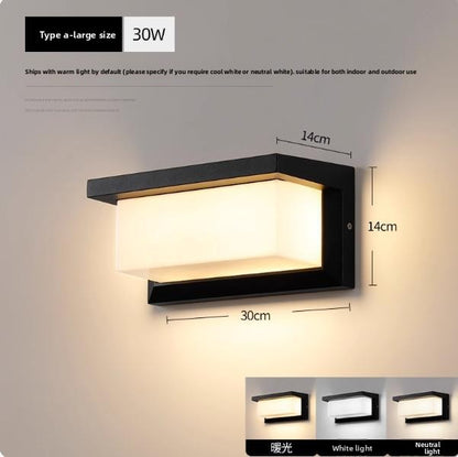 Outdoor Minimalist Wall Lamp