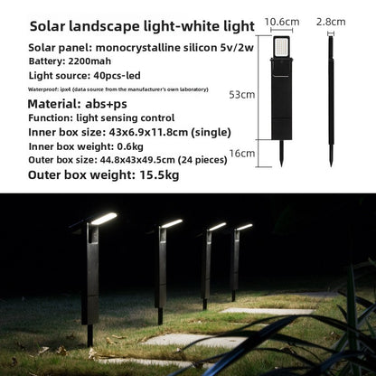 Solar Garden Ground Light