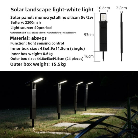 Solar Garden Ground Light