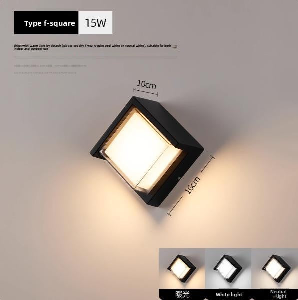 Outdoor Minimalist Wall Lamp