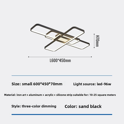 Minimalsist LED Ceiling Lamp Aluminum Lighting