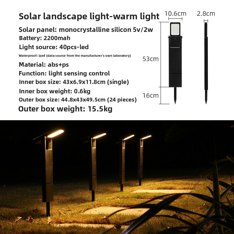 Solar Garden Ground Light