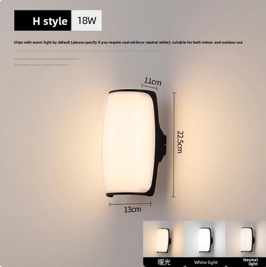 Outdoor Minimalist Wall Lamp