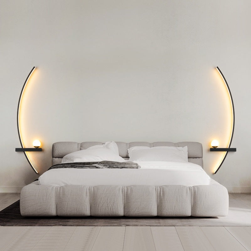 Curved LED Wall Light