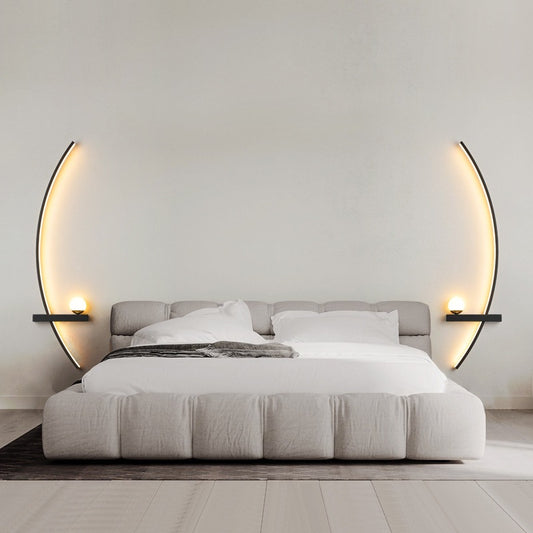 Curved LED Wall Light