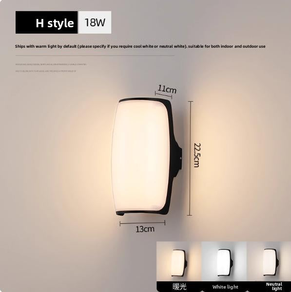 Outdoor Minimalist Wall Lamp