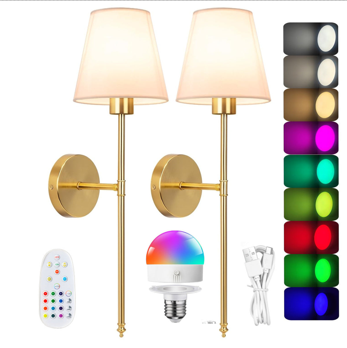 Oldschool LED wall lamp